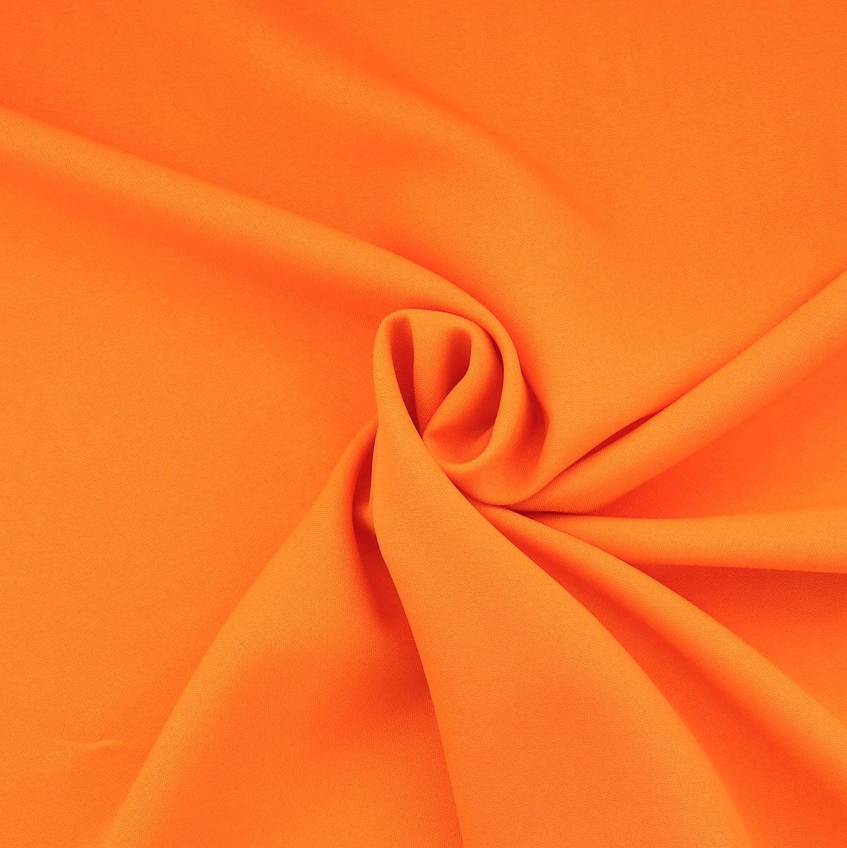 Tissu burlington - Orange