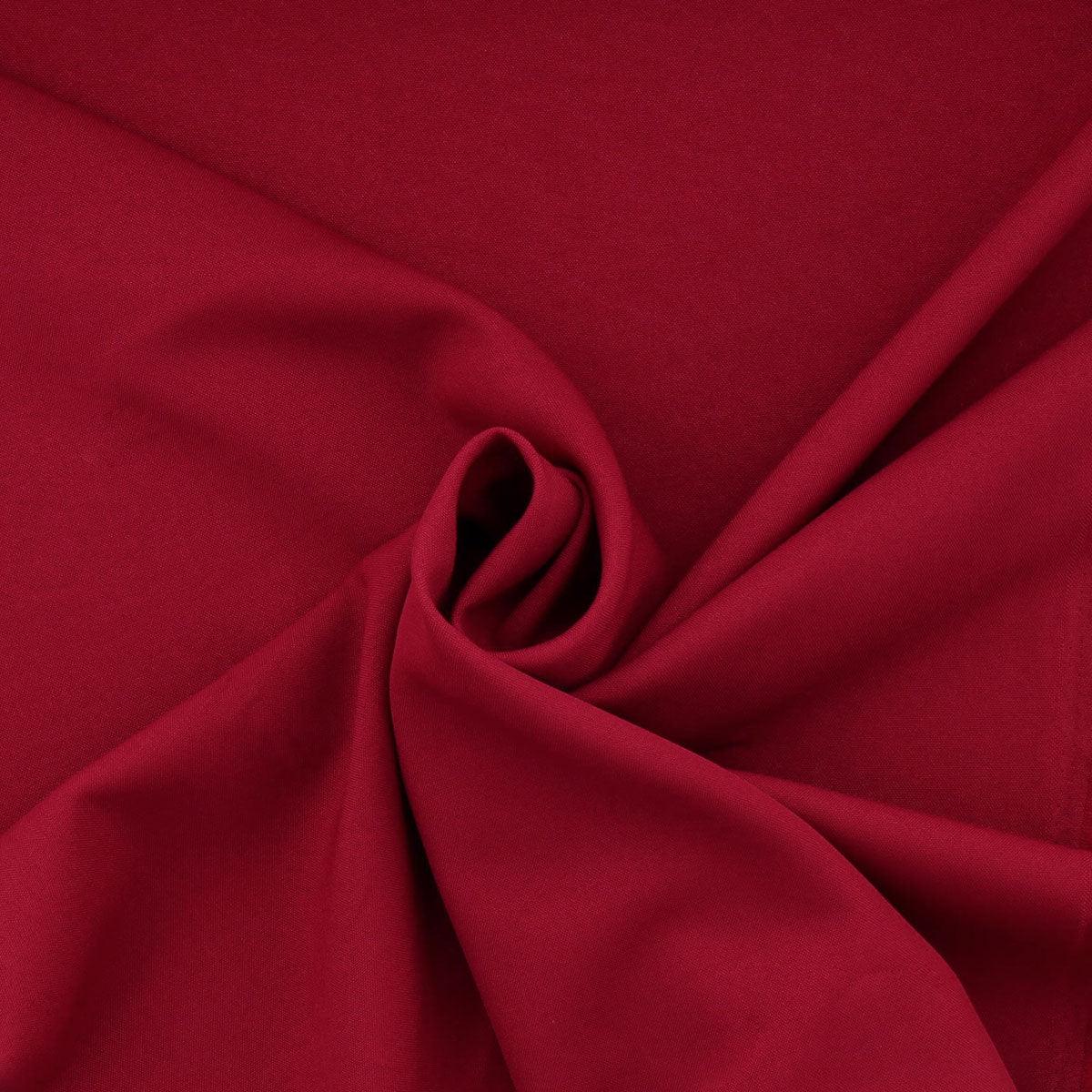 Tissu burlington - Rouge hermès