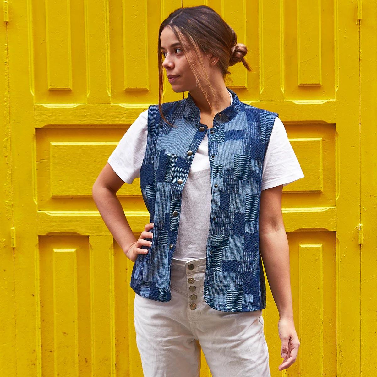 Rabat sleeveless vest pattern - Ikatee