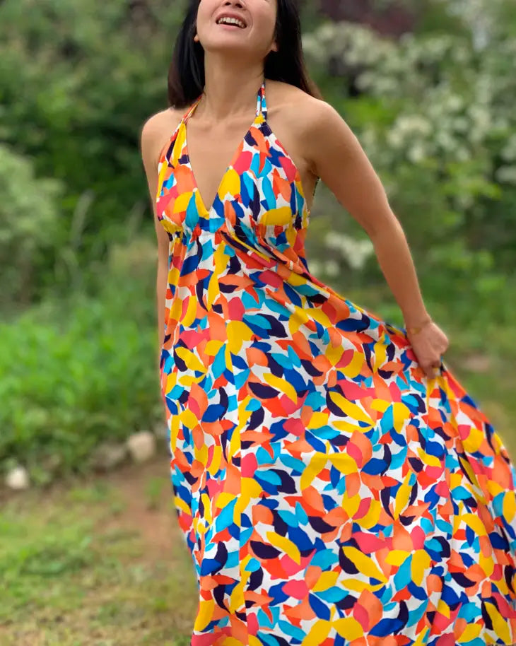 Viscose poplin fabric - My Dress made