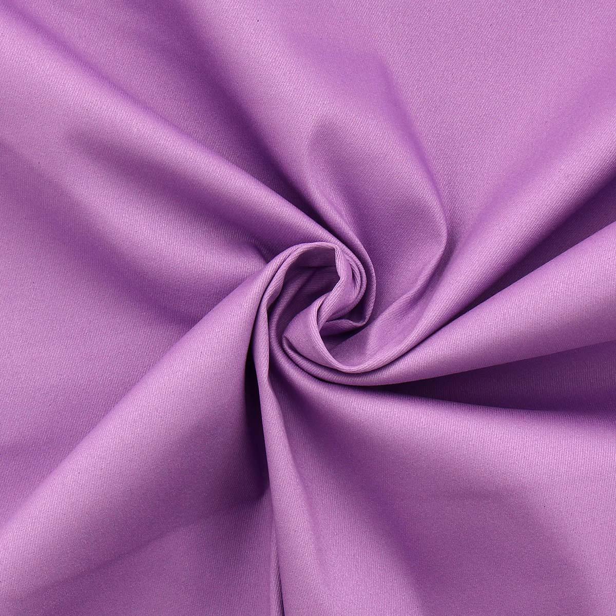 Tissu gabardine de coton stretch - Lilas