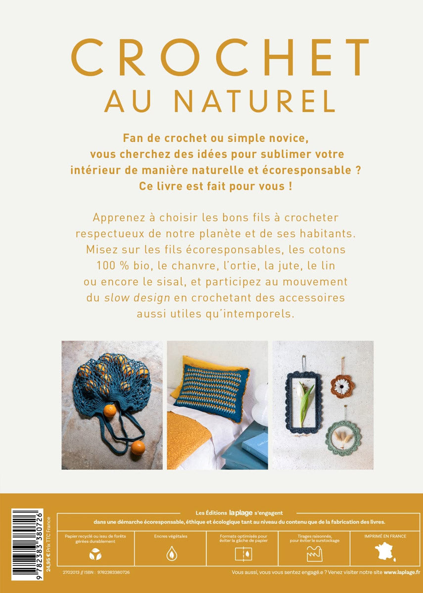 Livre crochet au naturel