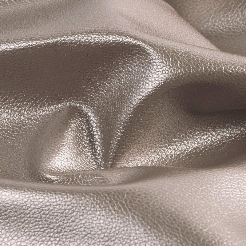 Coupon simili Karla Star 140 cm x 50 cm - Taupe métallisé