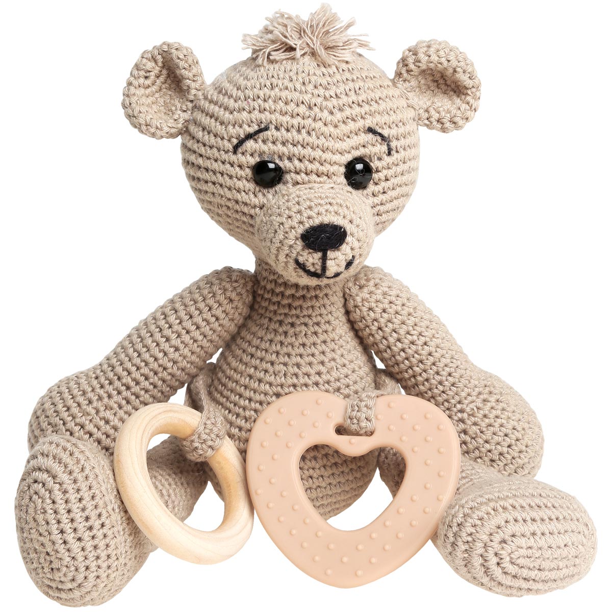 Kit crochet - Teddy sensoriel - Beige