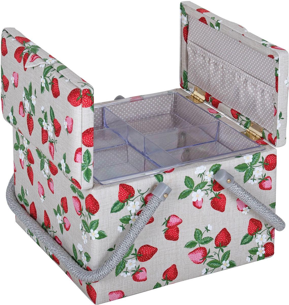 Sewing box - Strawberries L