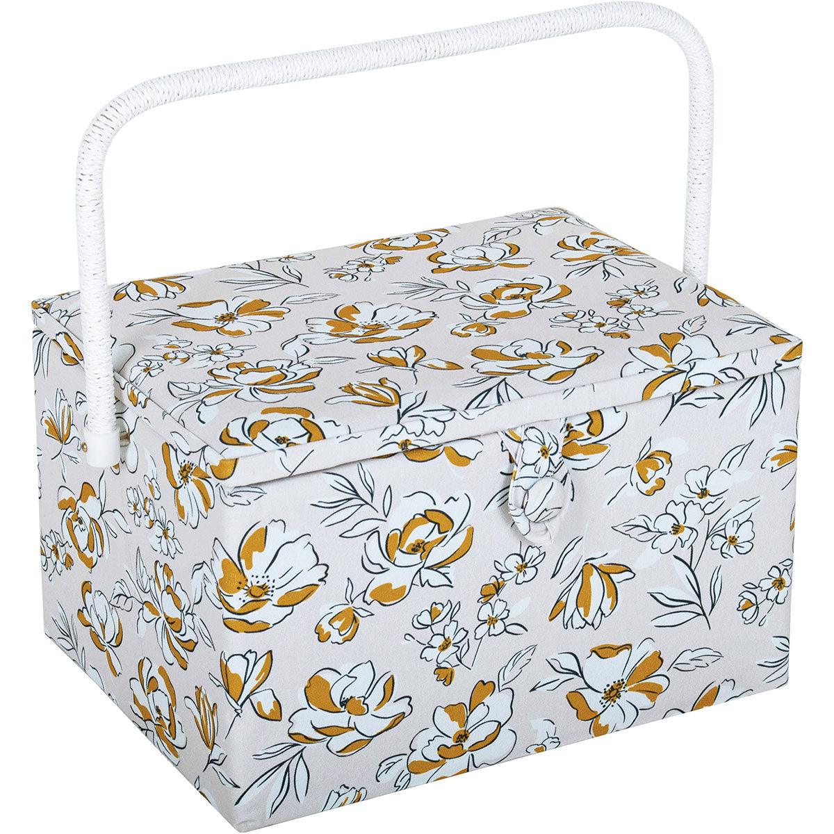 Sewing box - flowers of summer l