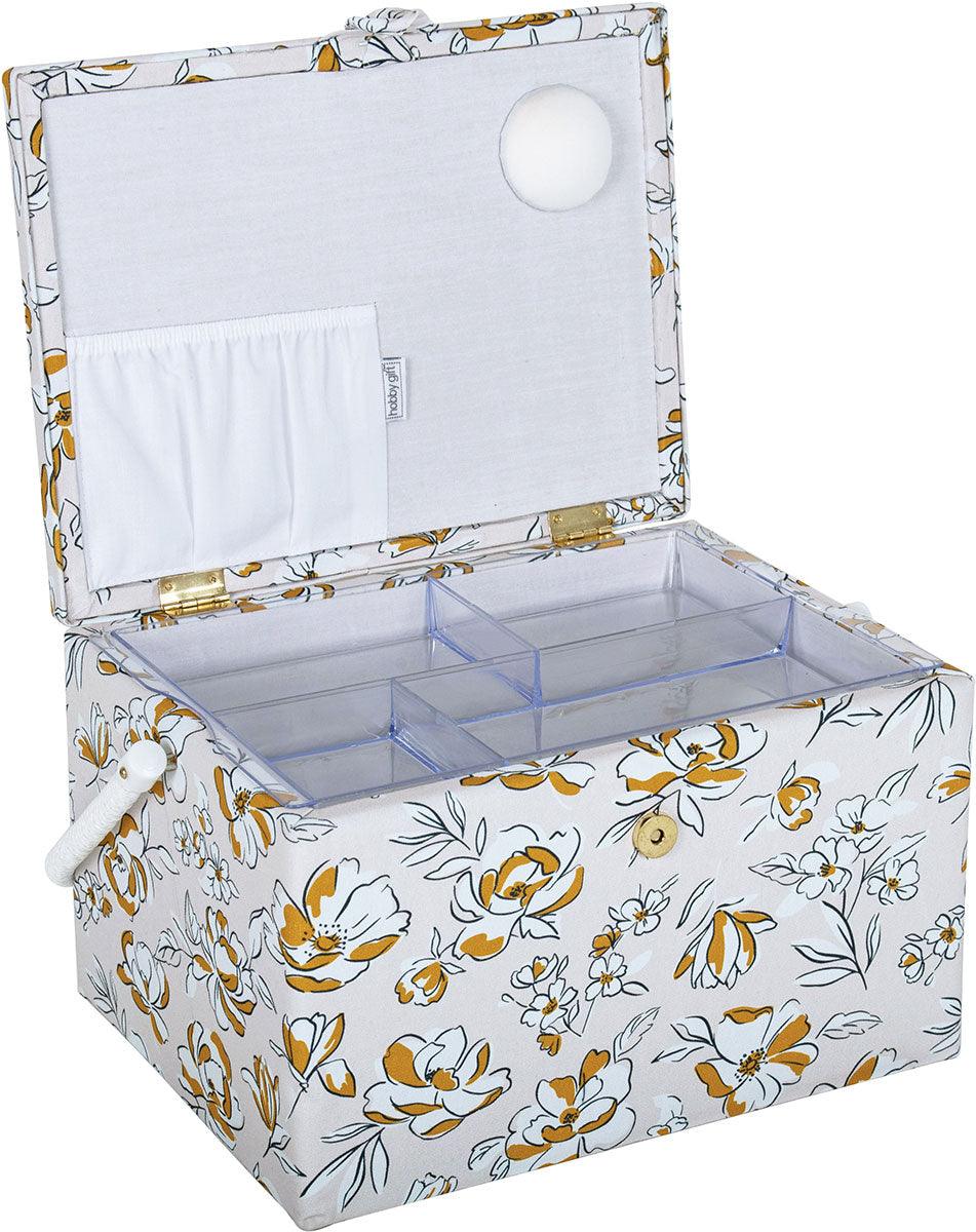 Sewing box - flowers of summer l