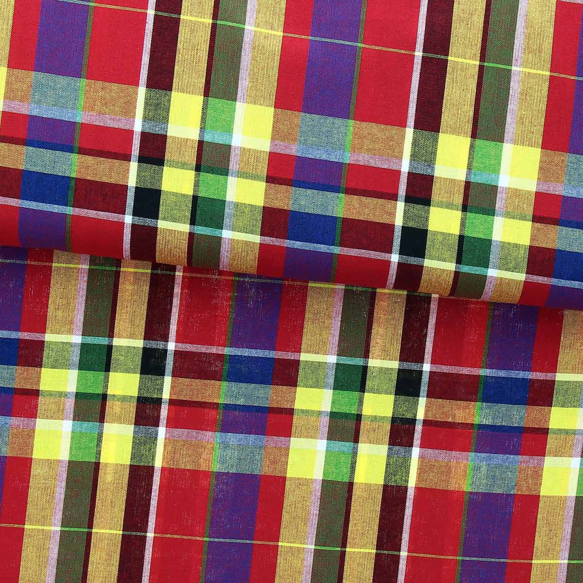 Madras - Macouba cotton fabric