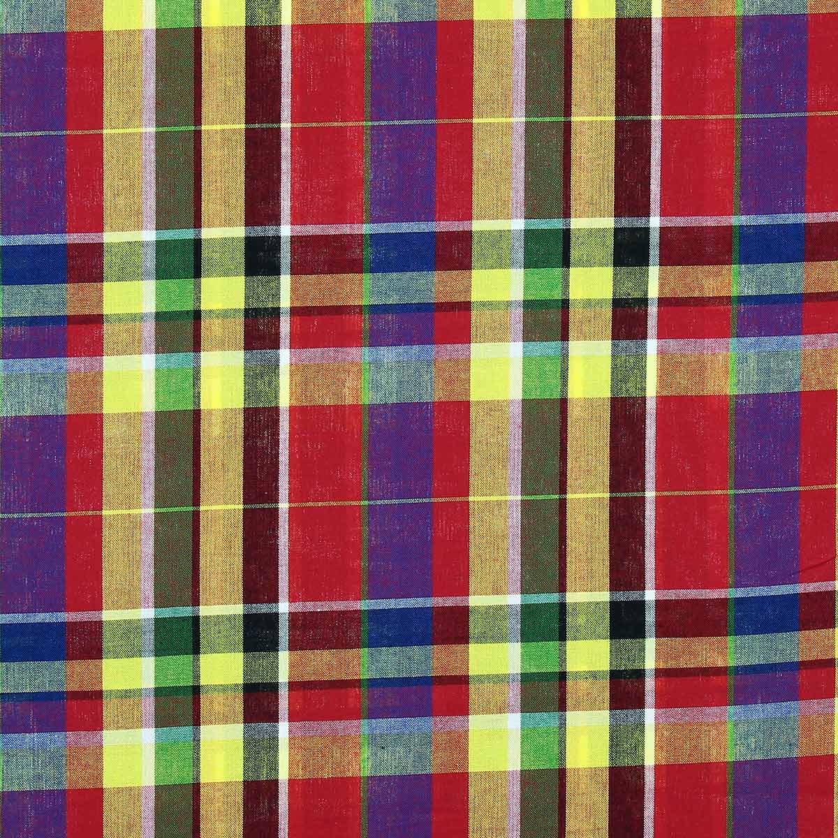 Madras - Macouba cotton fabric