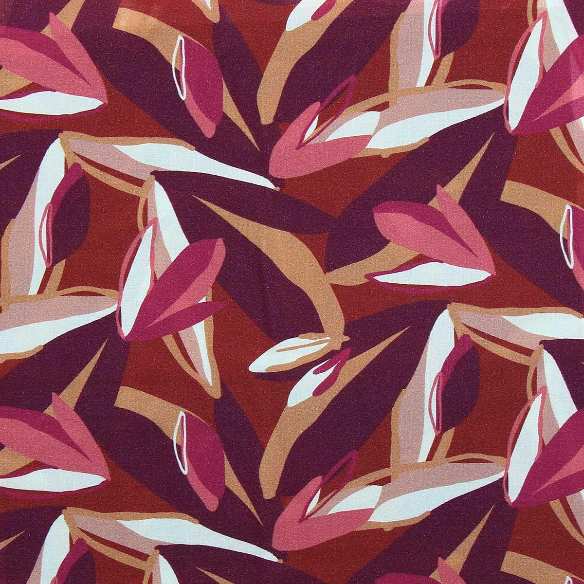 Fancy viscose fabric - Pipasol Purple