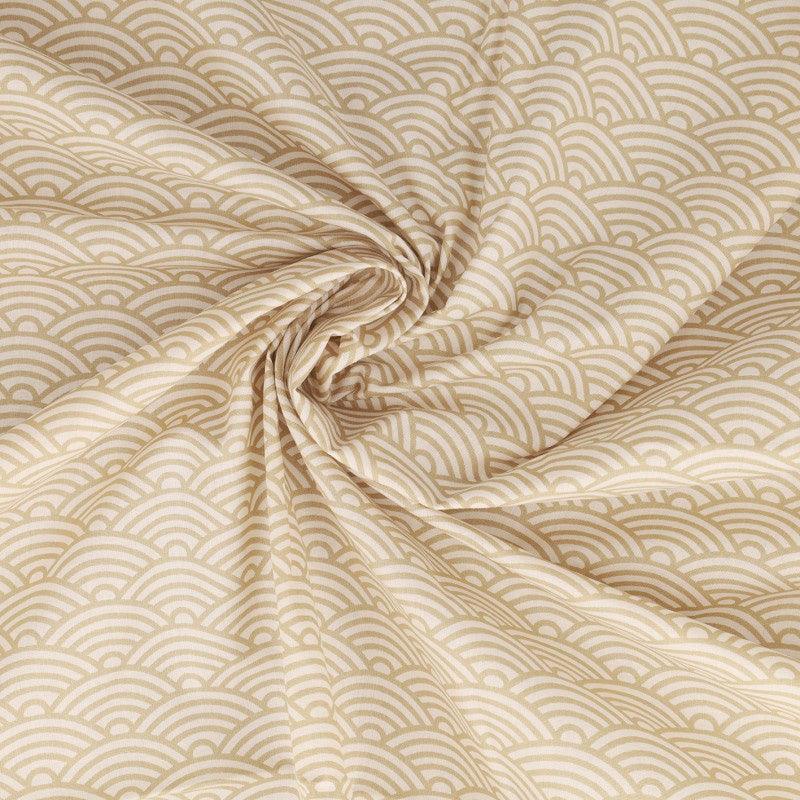 Fantasy cotton poplin fabric - Japan rolle