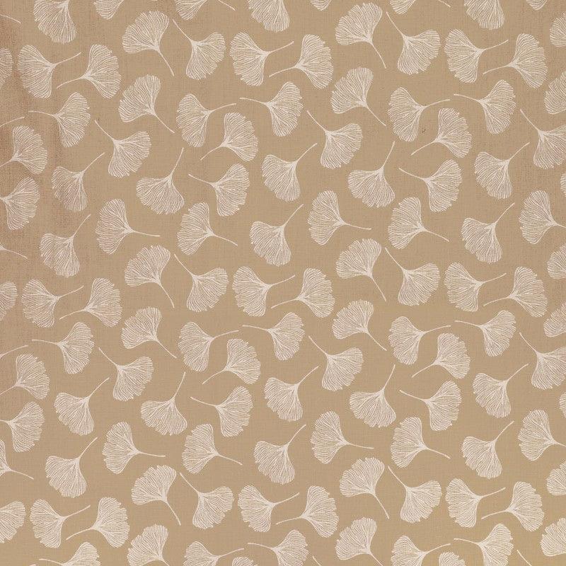 Fantasy Cotton Poplin Stoff - Ginko Galet