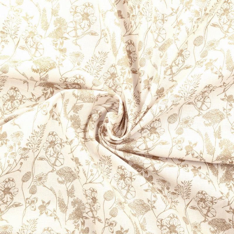 Fantasy cotton poplin fabric - Nadine rolle