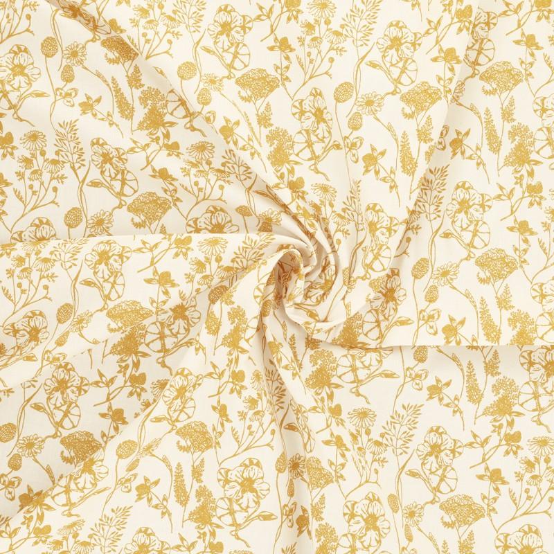 Fantasy cotton poplin fabric - Nadine Curry