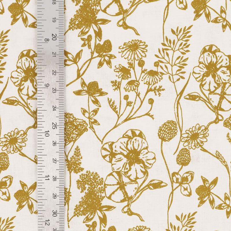 Fantasy cotton poplin fabric - Nadine Curry