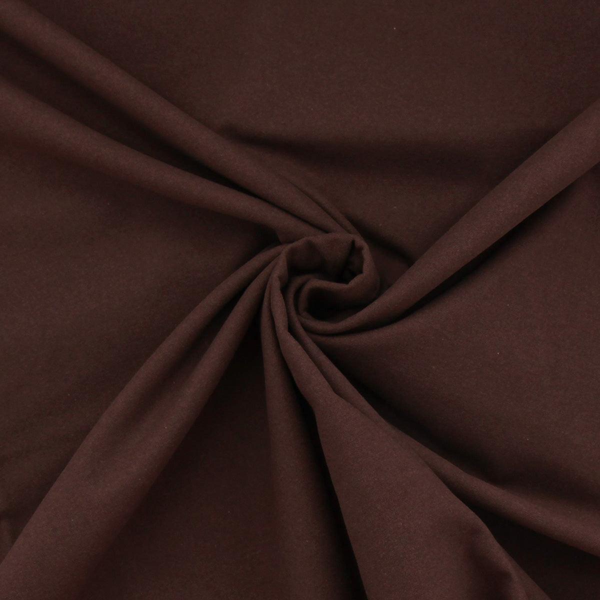 Tissu flanelle - Marron