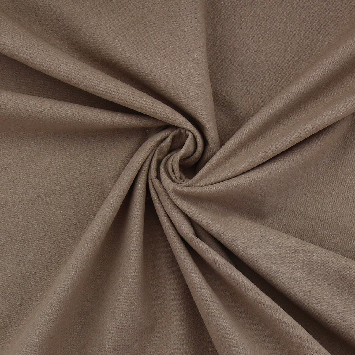 Tissu flanelle - Taupe