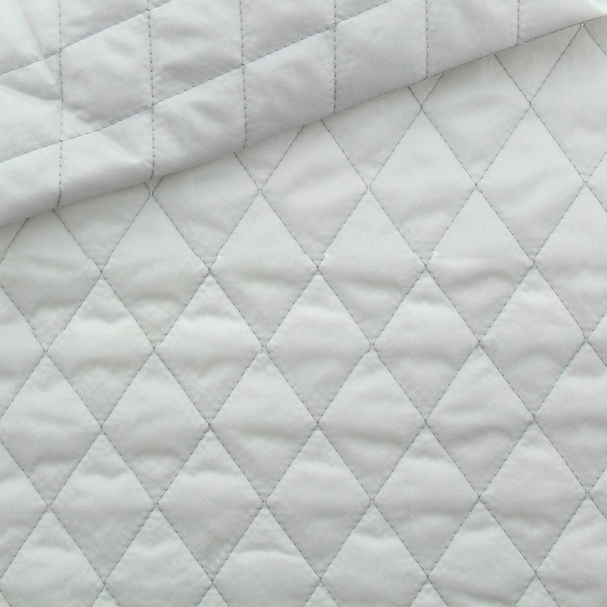 Quilted lining - Silver gray