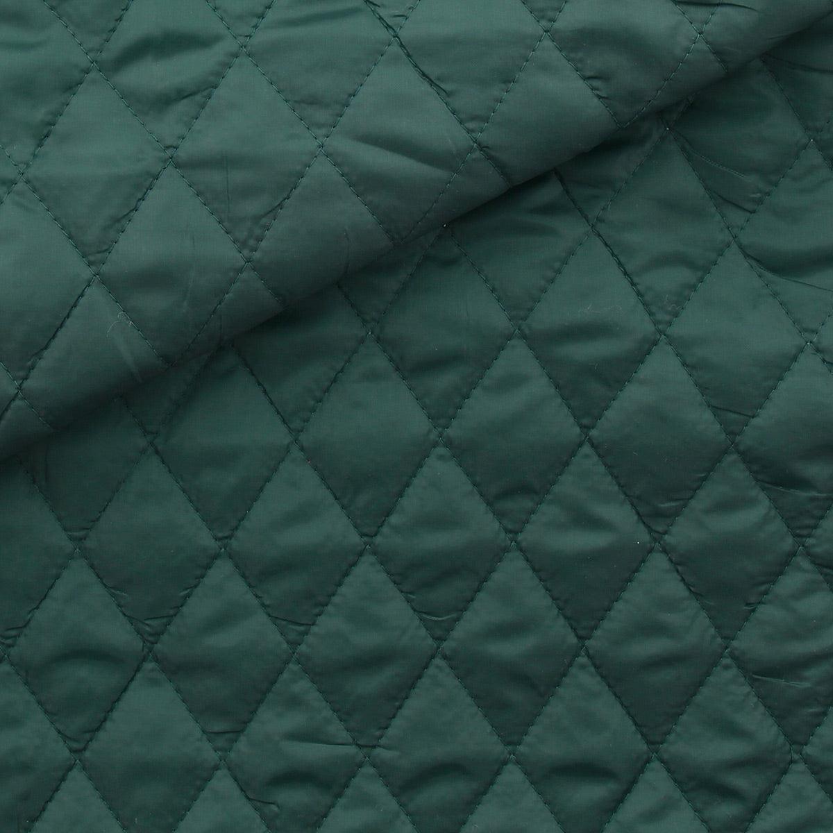 Quilted lining - Dark green