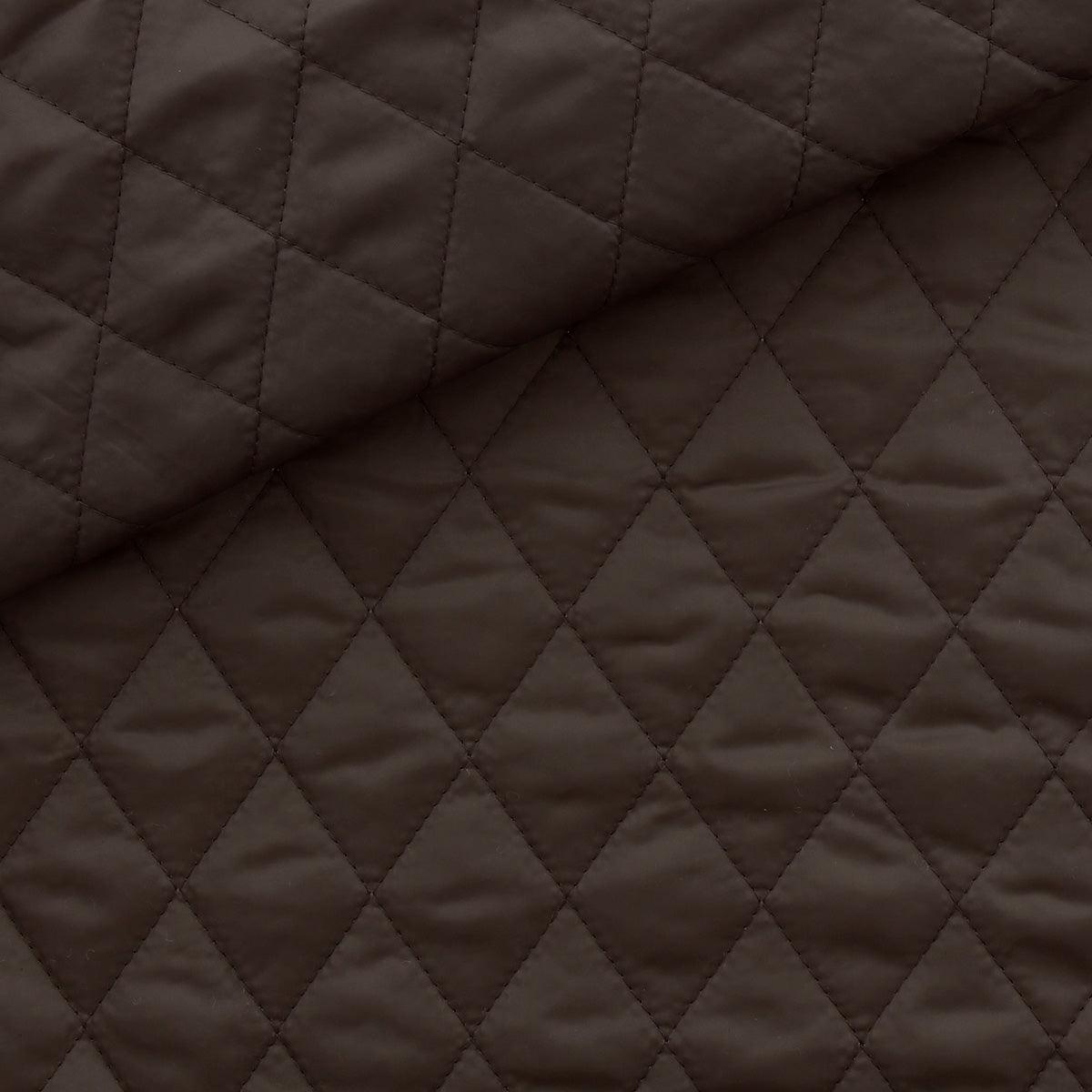 Quilted lining - Brown