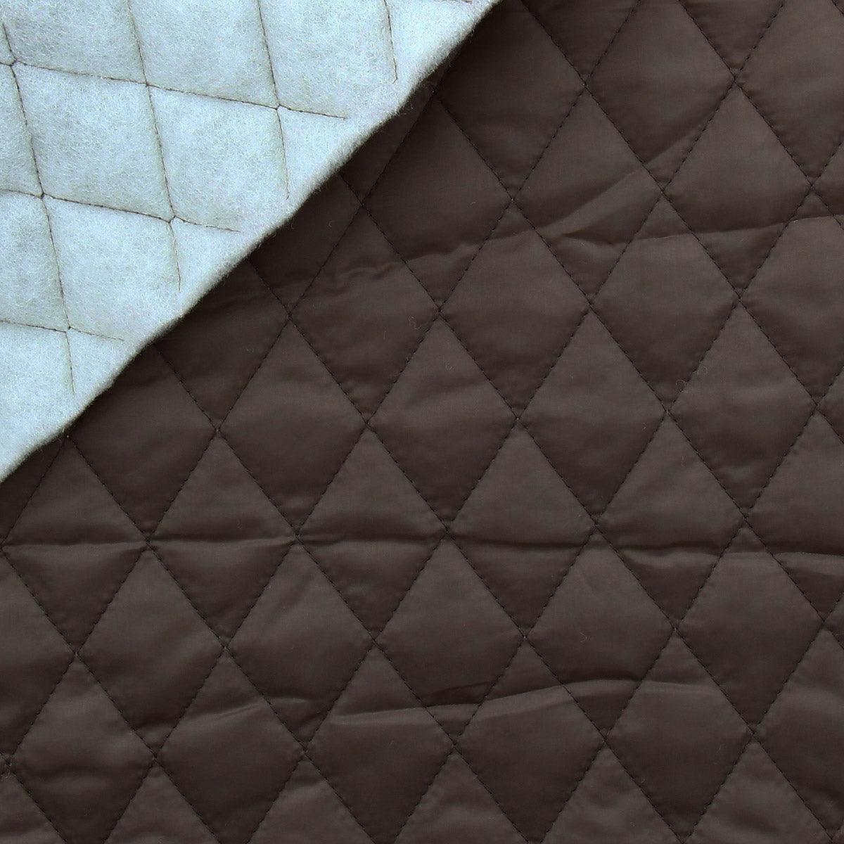 Quilted lining - Brown