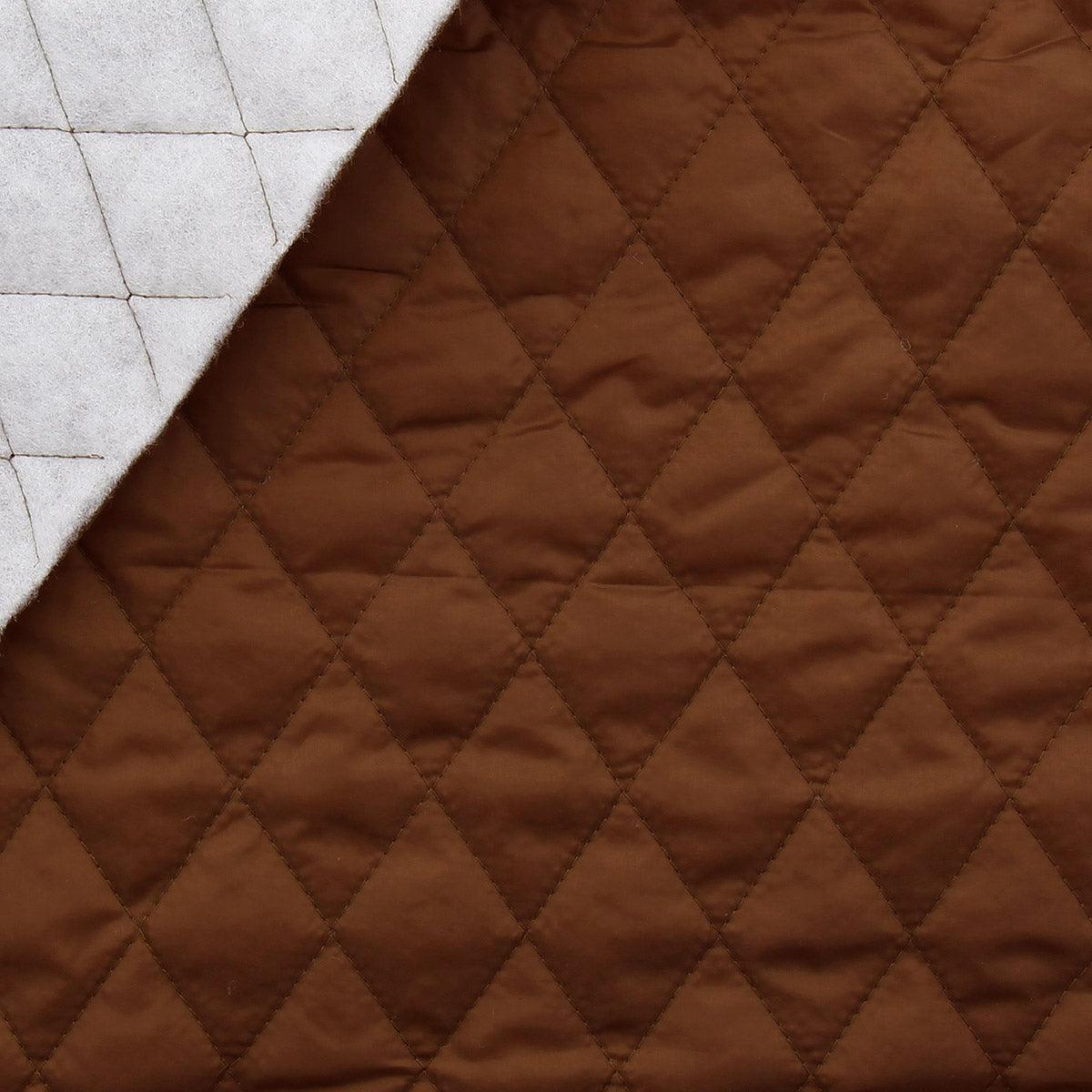 Quilted lining - hazelnut