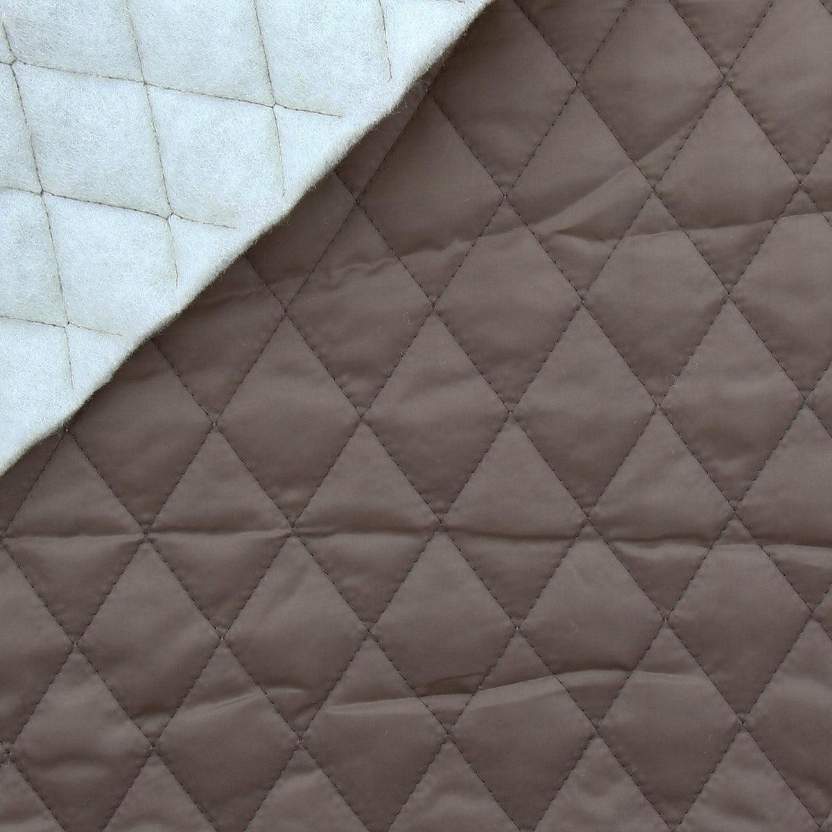 Quilted lining - Taupe