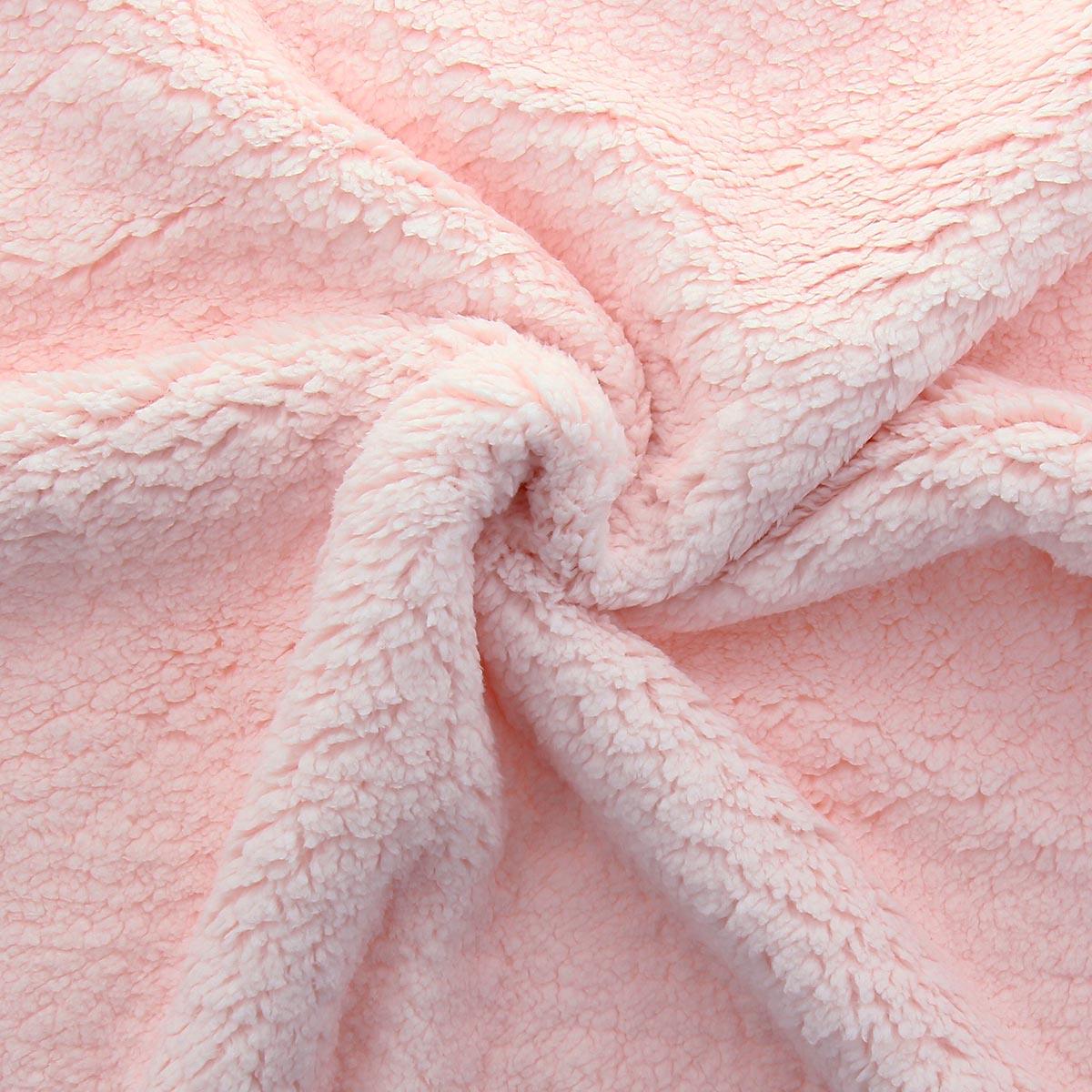 Sherpa fabric - Powdered pink