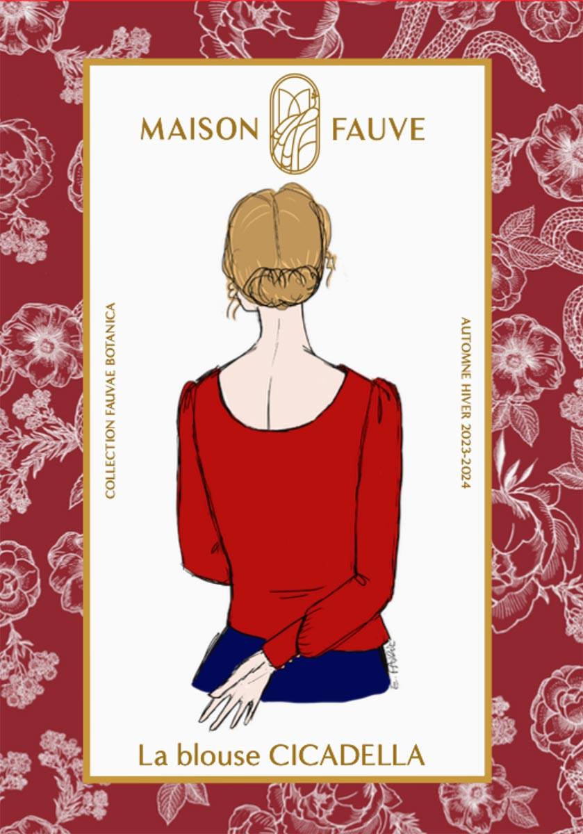 Patron de blouse Cicadella - Maison Fauve