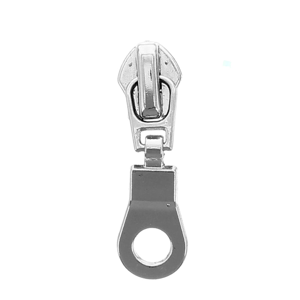 5 mm nylon closure cursor - Silver