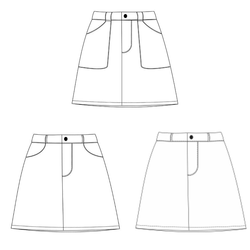 Skirt pattern - Groovy - Lise Tailor