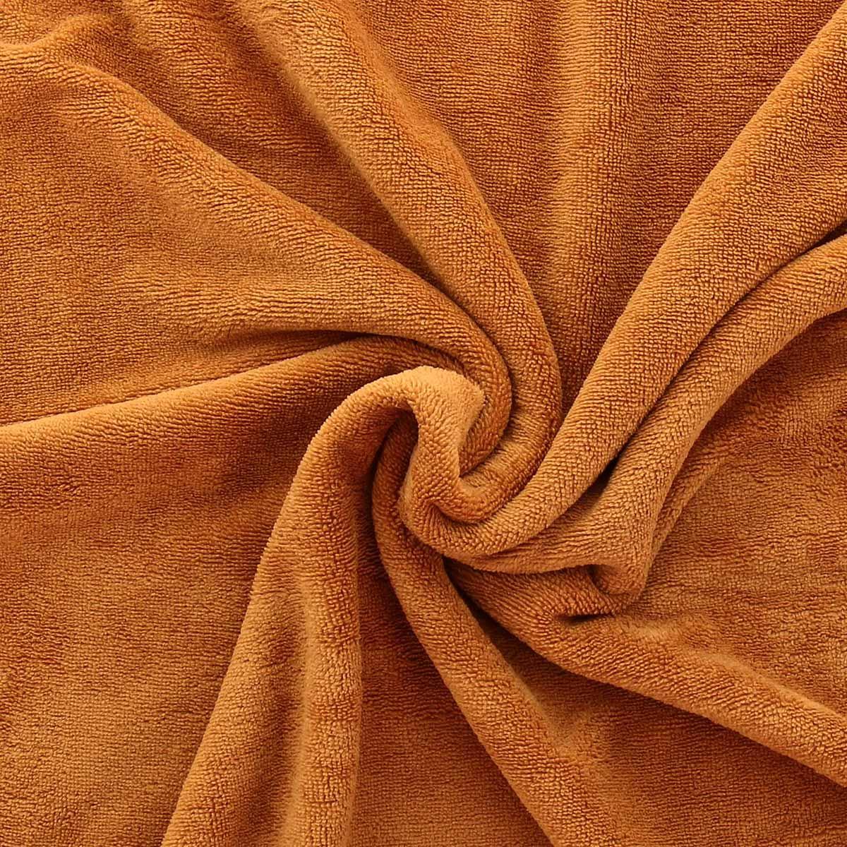 Tissu micro éponge viscose - Caramel