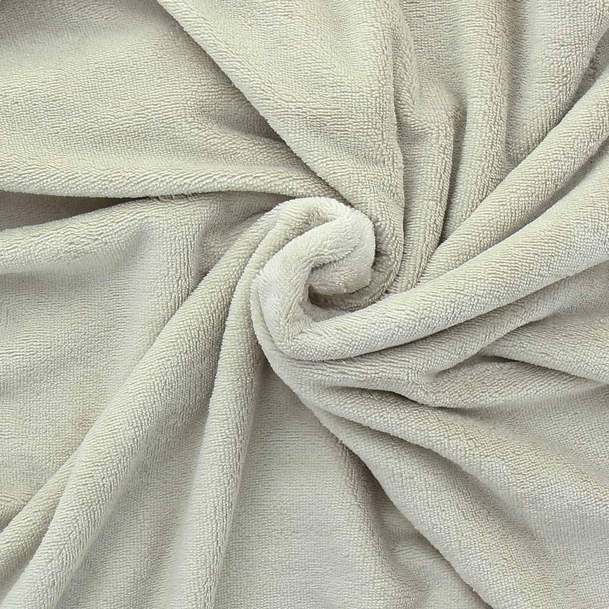 Tissu micro éponge viscose - Beige