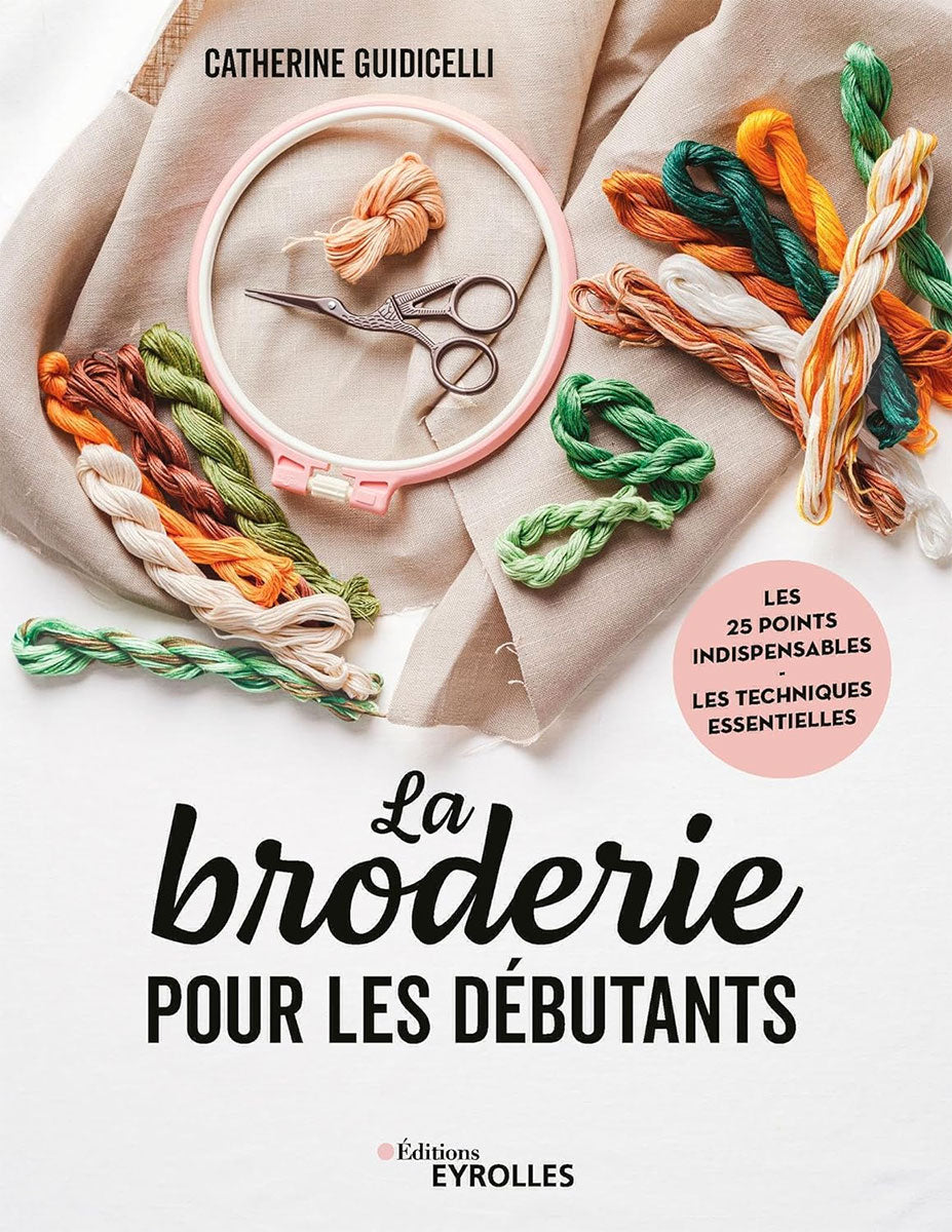 Livre la broderie pour les débutants