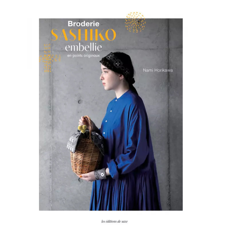 Livre broderie sashiko embellie