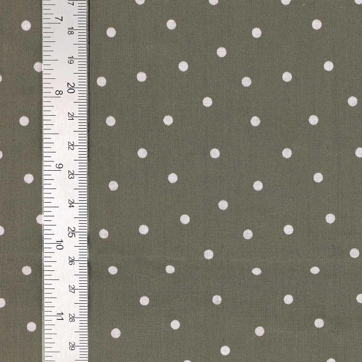 Cotton Popeline Popeline Fabric - Gray Green