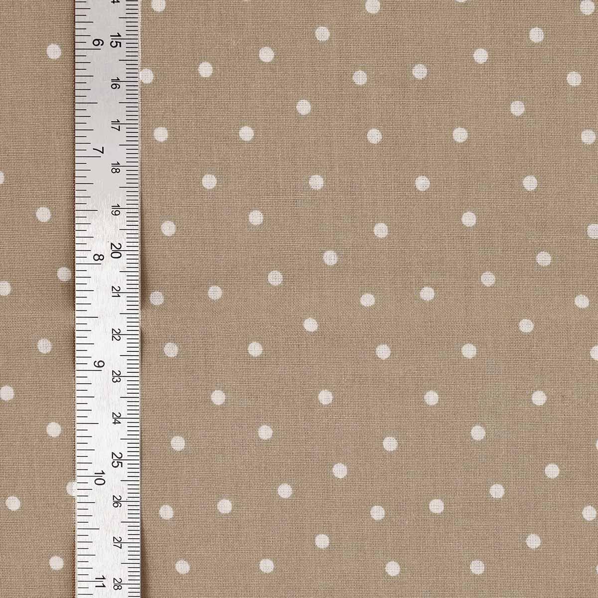 Cotton Popeline Popeline Fabric - Beige