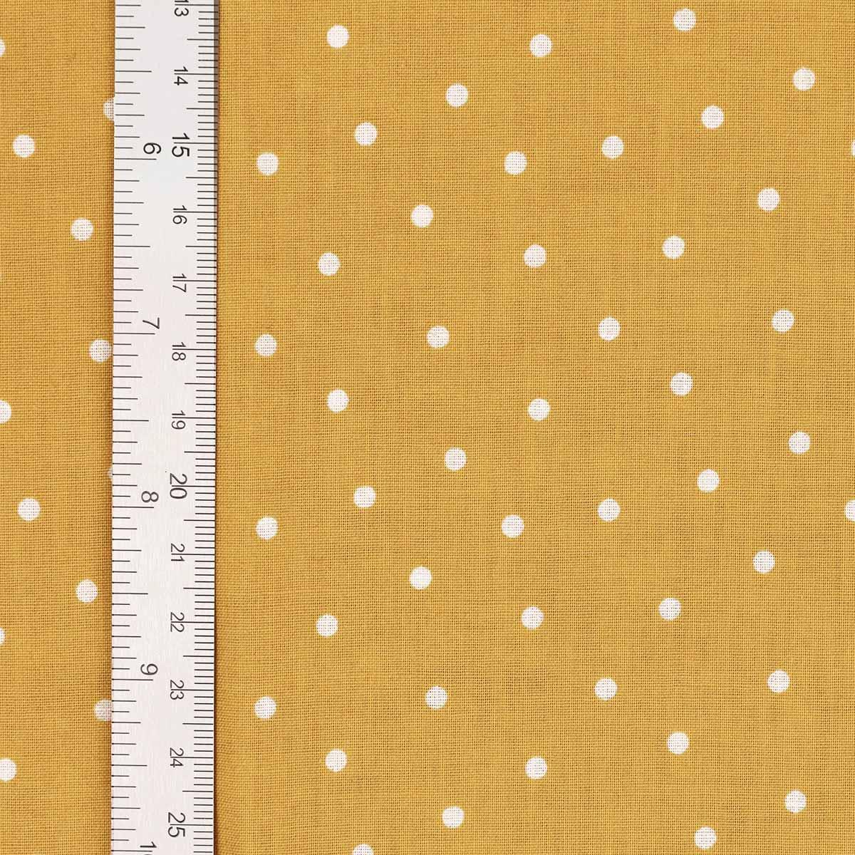 Cotton Popeline Popeline Fabric - Curry Yellow