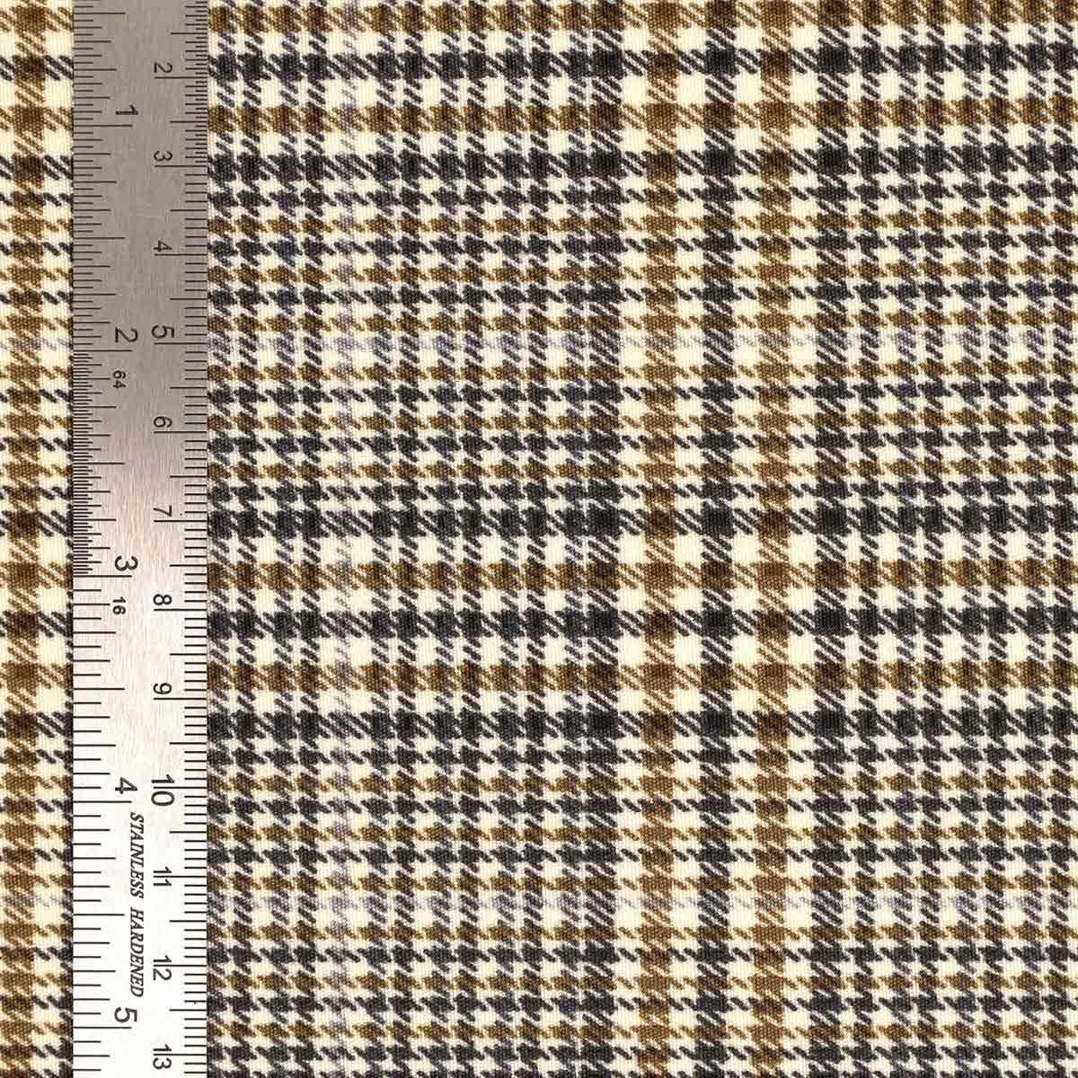 Jersey Prince Wales fabric - Large tiles