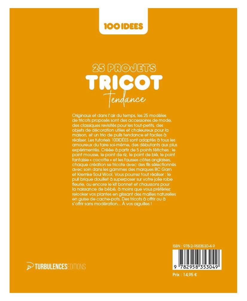 Livre 25 projets tricot tendance