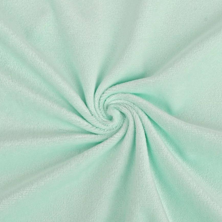 Smooth Minky fabric - Green of water