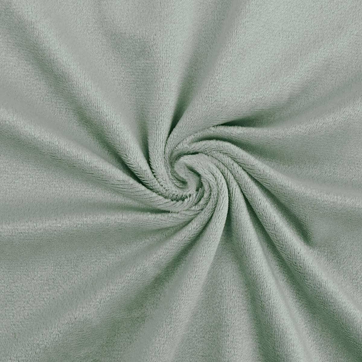 Smooth Minky fabric - Green Green