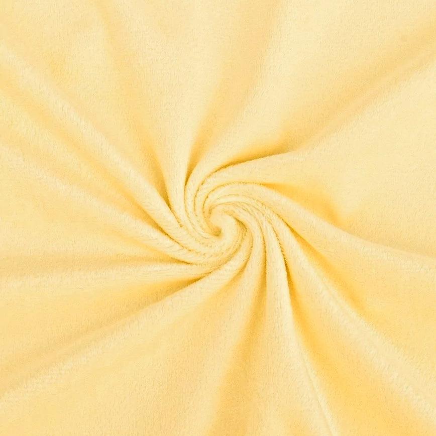 Smooth Minky fabric - butter