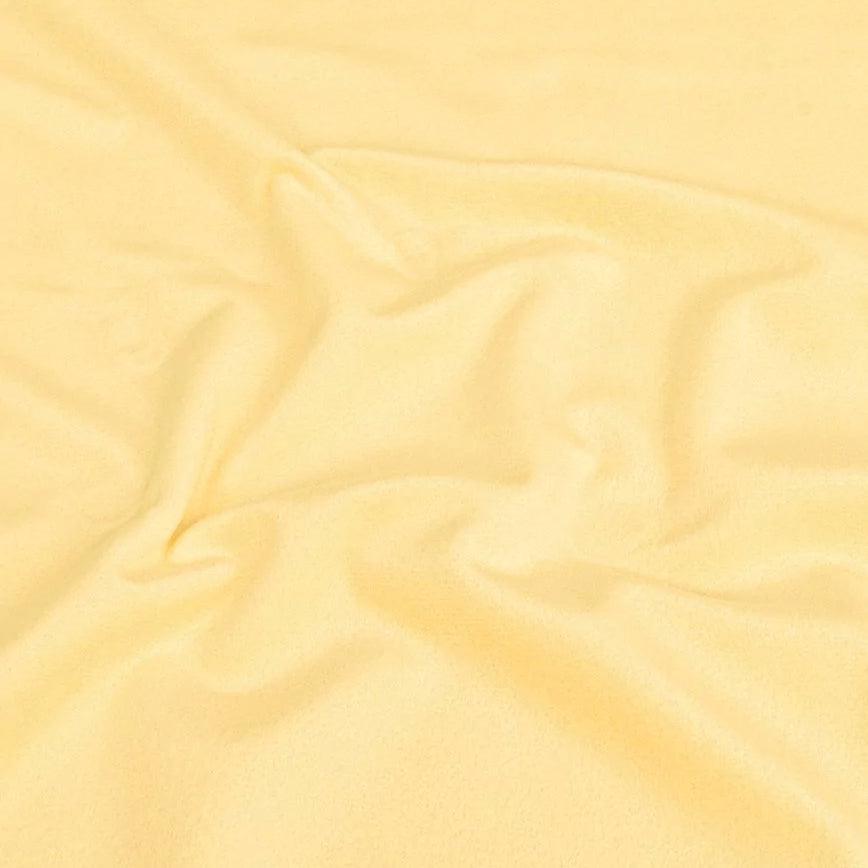 Smooth Minky fabric - butter