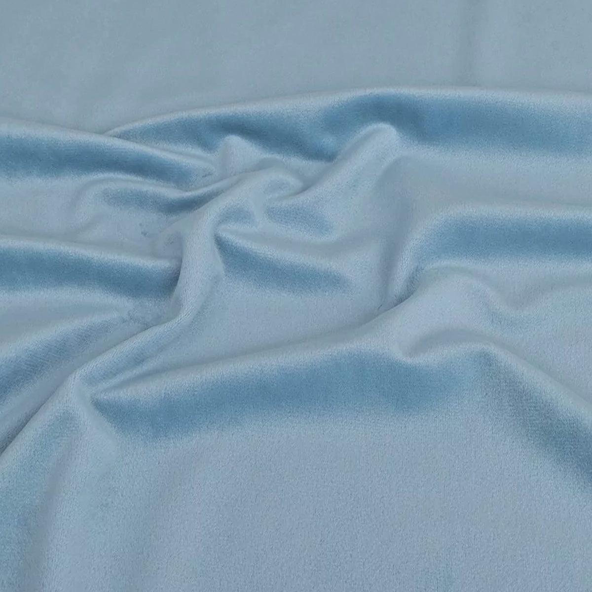 Smooth Minky fabric - blue jeans