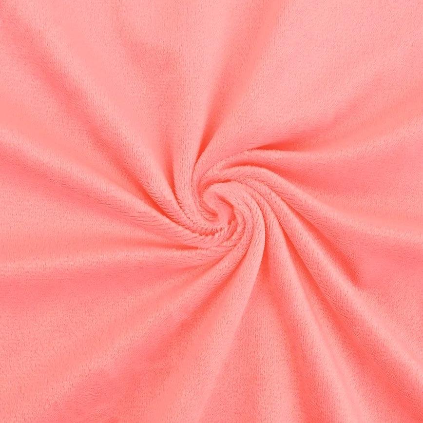 Smooth Minky fabric - Sorbet