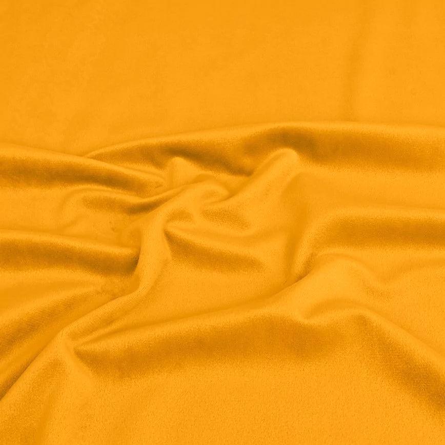 Smooth Minky fabric - mustard