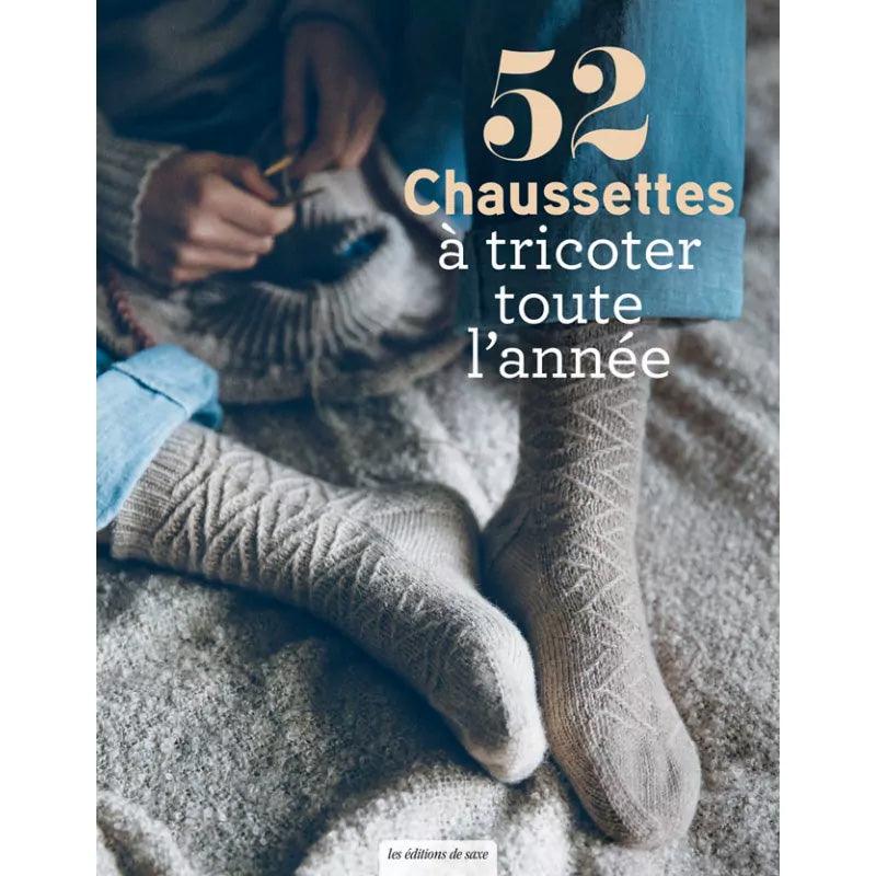 Buch 52 Socken, um das ganze Jahr über zu stricken