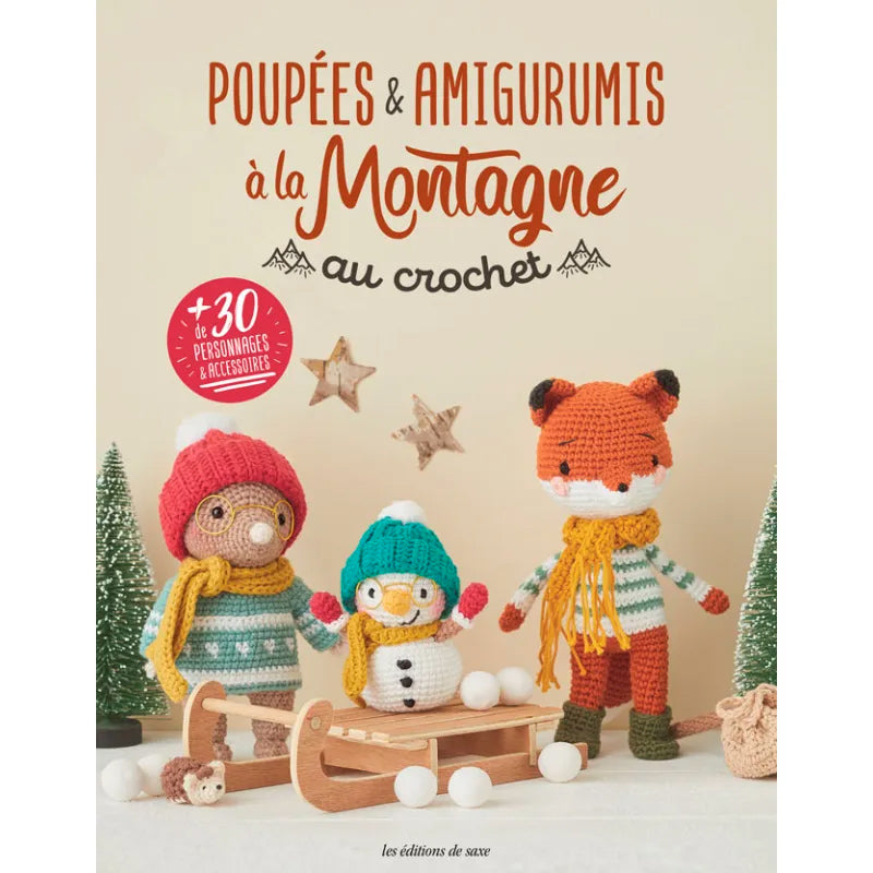 Livre poupées & amigurumis à la montagne au crochet