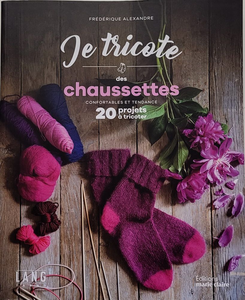 Livre je tricote des chaussettes